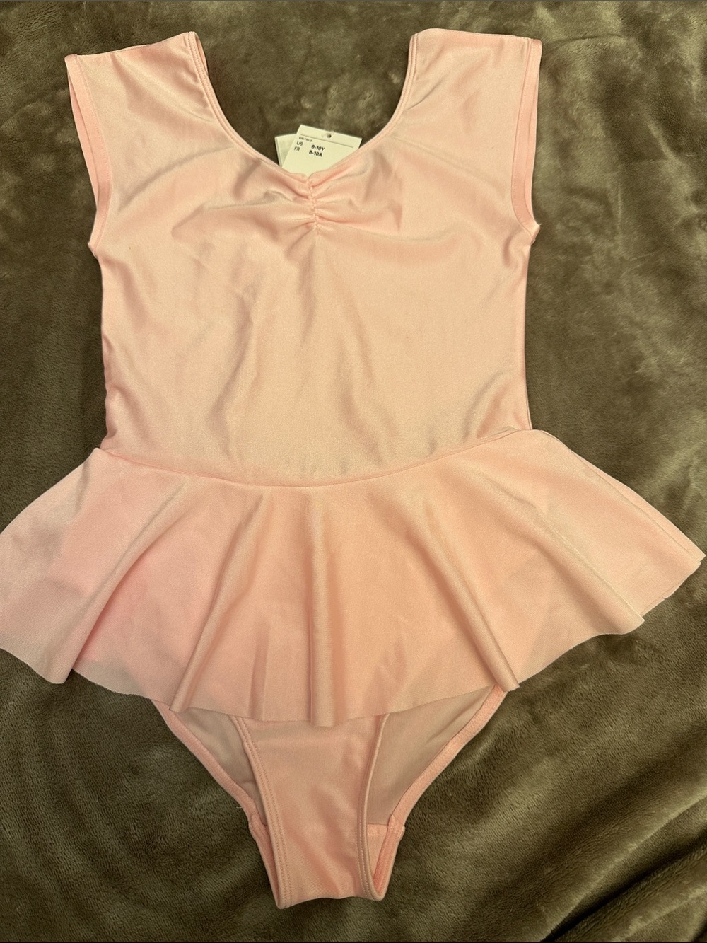 H&M Light Pink Girls Skirted Dance Leotard